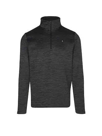 LUHTA | Herren Unterzieh Zipshirt Hammastunturi | schwarz